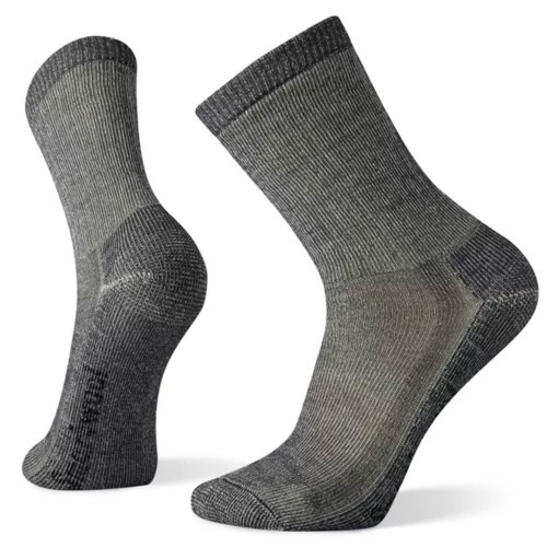 Smartwool Classic Hike Full Cushion Crew Socks for Men Medium Gray Large